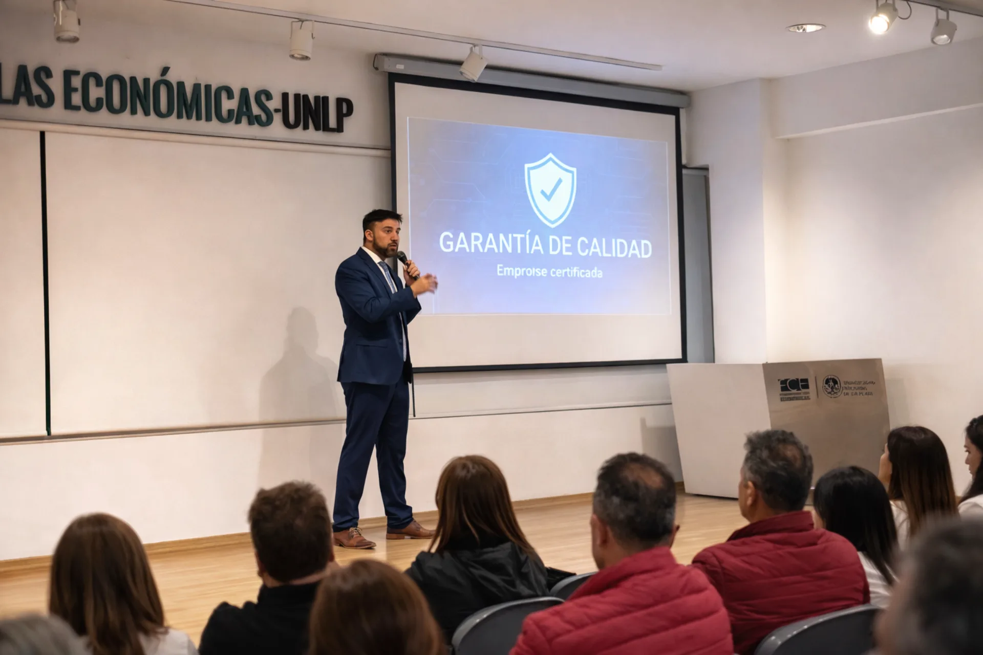 clase del programa de formación de auditores